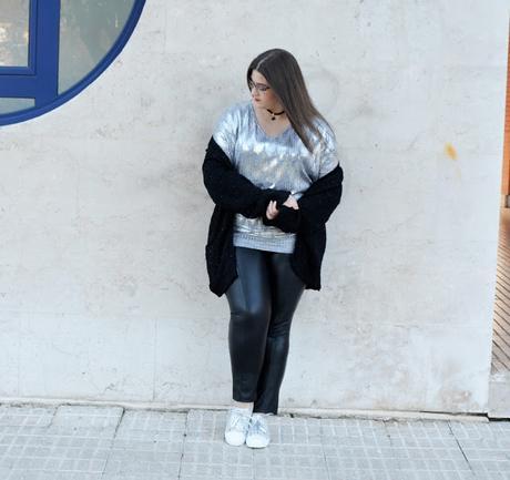 Fashion Shopping Madrid ~ Silver & Black - Curvy