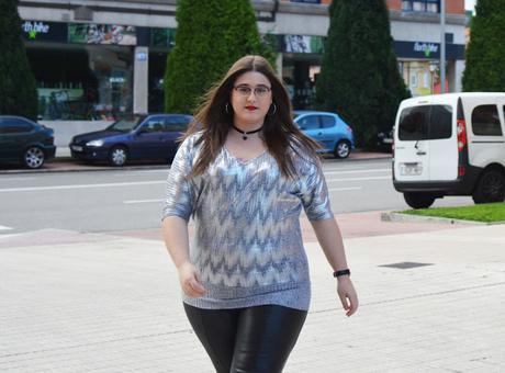 Fashion Shopping Madrid ~ Silver & Black - Curvy