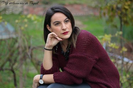 Outfit: Military Green & Burgundy