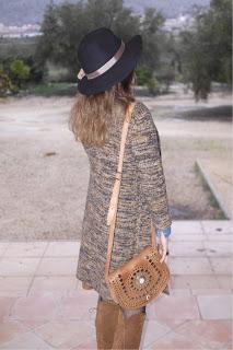 Ideas para combinar falda Camel 