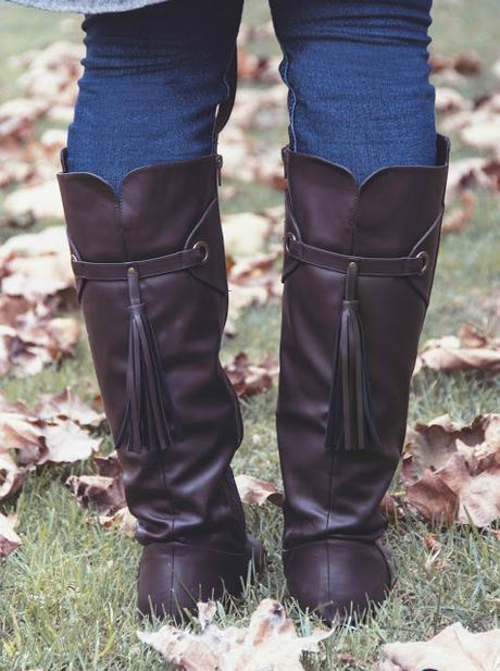 Look de otoño con botas
