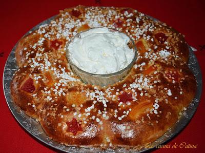 Roscón de reyes de los hermanos Torres