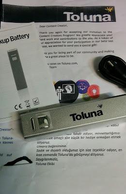 PREMIO BATERIA EXTERNA TOLUNA PREMIO BATERIA EXTERNA TOLUNA