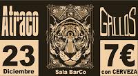 Concierto de Atraco y Gallos en Sala BarCo