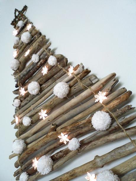 DIY: Arbol de Navidad con palos