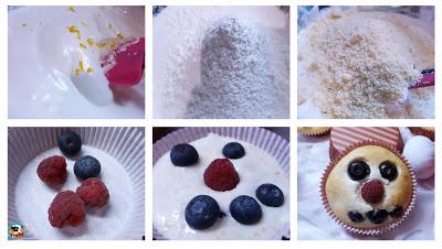 Muffins muñecos de nieve