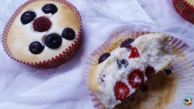 Muffins muñecos de nieve