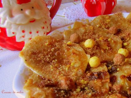 Tortitas de tapioca, peras y cereales, sin glutén y sin lactosa