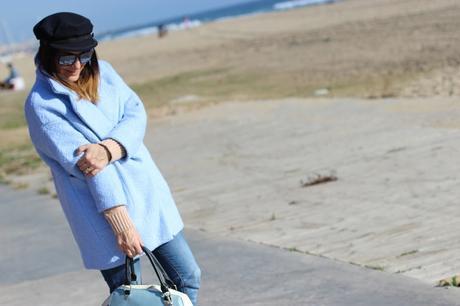 Abrigo azul bebé de GAMISS Abrigo azul bebé de GAMISS