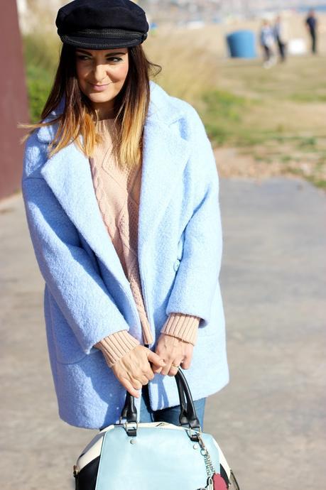 Abrigo azul bebé de GAMISS Abrigo azul bebé de GAMISS