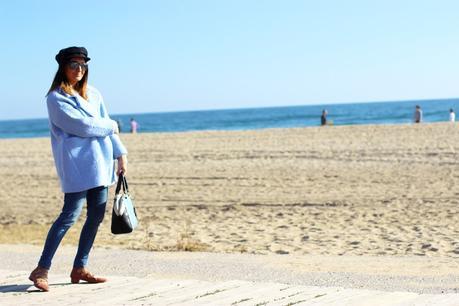 Abrigo azul bebé de GAMISS Abrigo azul bebé de GAMISS