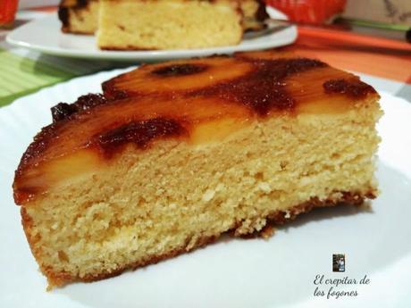 pastel de piña