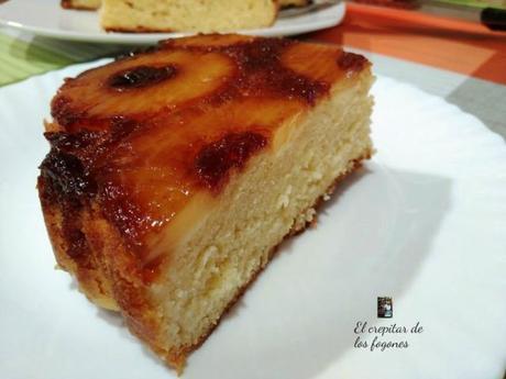pastel de piña