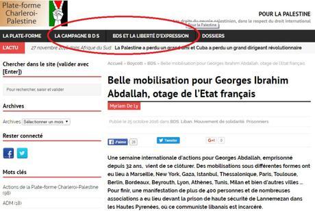 Organizaciones afines al BDS piden la liberación del asesino Georges Ibrahim Abdallah. blog