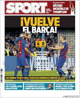 Resumen prensa 07/12/2016: Antimadridismo, propaganda, otros vicios y portadas