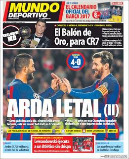 Resumen prensa 07/12/2016: Antimadridismo, propaganda, otros vicios y portadas