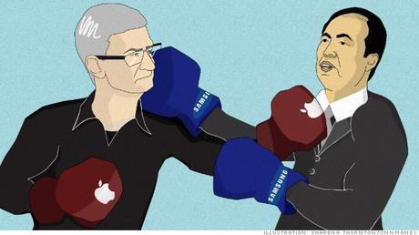 Samsung ha ganado la batalla contra la Apple