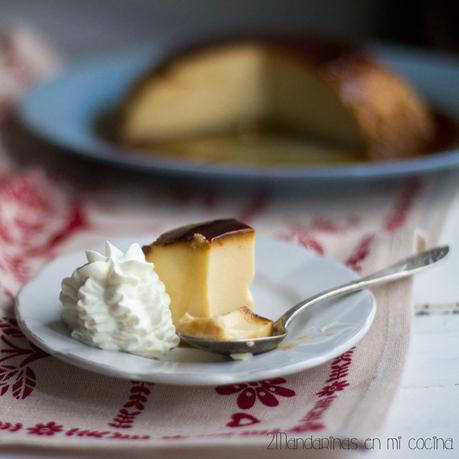 Flan de huevo y crema de almendras en olla rápida WMF