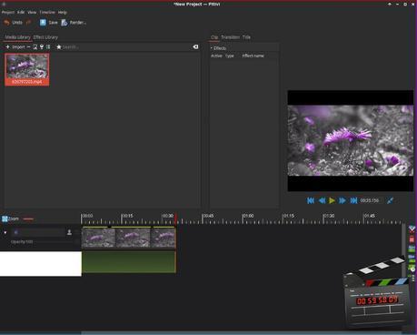 La evolución de Pitivi ha hecho que pase de ser el editor de vídeo predeterminado de Ubuntu a uno bastante completo.