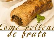 Lomo relleno fruta