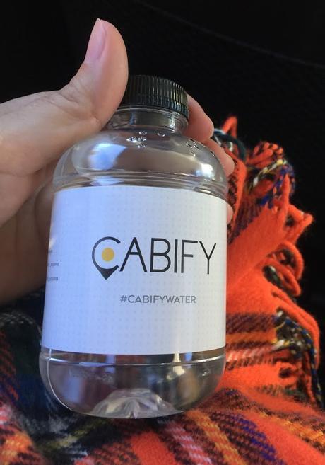 Mi botellita de agua de Cabify Importante: Prepara tu cutis para el Invierno