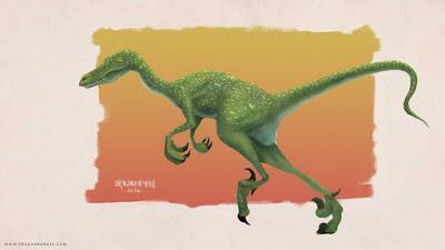 El #drawdinovember de Dragan Kordić