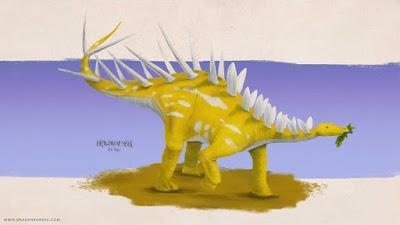 El #drawdinovember de Dragan Kordić