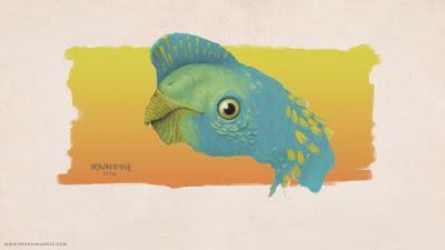 El #drawdinovember de Dragan Kordić