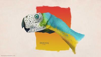 El #drawdinovember de Dragan Kordić