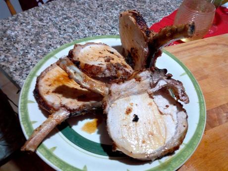 Carré de cerdo entero al horno - Carré de cerdo al horno fácil - Carrè di maiale al forno al pepe bianco - Roast pork rack recipe