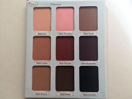The Balm: Meet Matt(e) Trimony palette