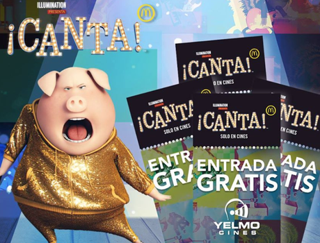 ¡Consigue entradas para el preestreno de Canta!