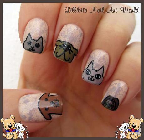 Mascotas. Manicura dedicada a Samura