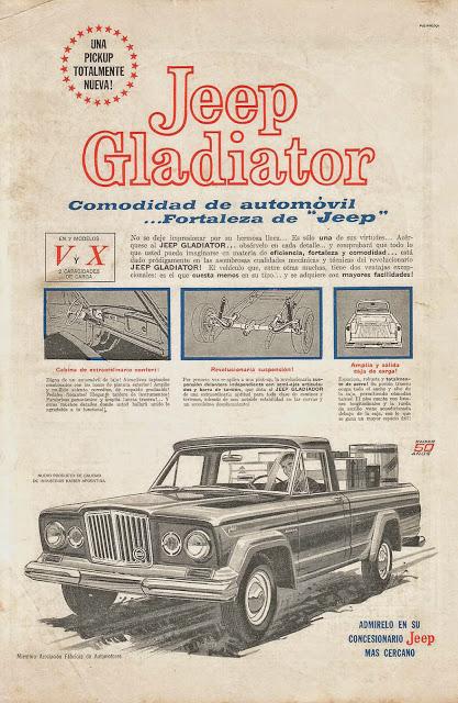 La primera camioneta Gladiator