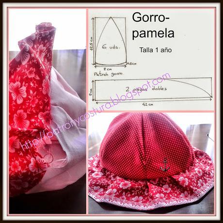 http://www.patronycostura.com/2014/06/tema-44-conjunto-vestido-gorro-pamela-y.html