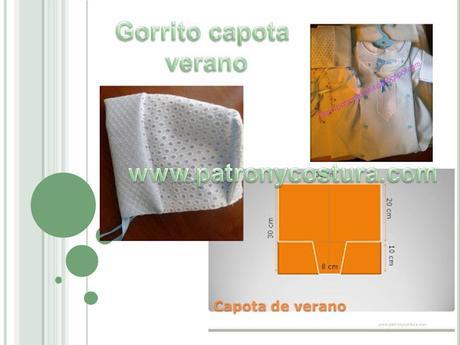 http://www.patronycostura.com/2014/06/gorrito-capota-de-verano-y-babero.html