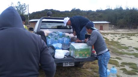 Mi primer viaje a Cañaris llevando ayuda humanitaria con Cascos Amarillos