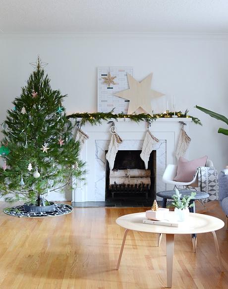 La casa de una famosa deco-blogger en Navidad