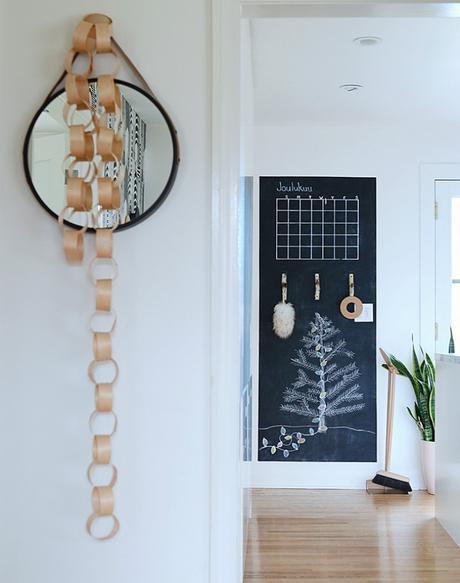 La casa de una famosa deco-blogger en Navidad