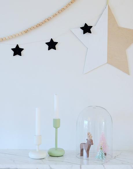 La casa de una famosa deco-blogger en Navidad