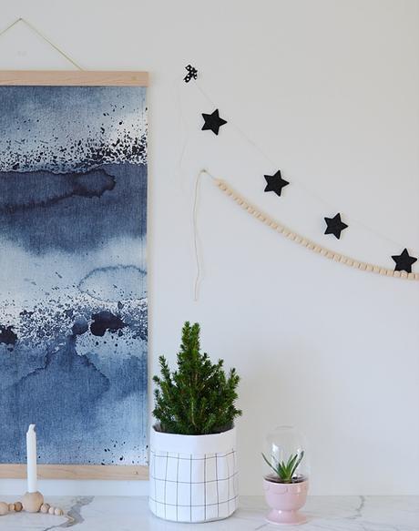 La casa de una famosa deco-blogger en Navidad