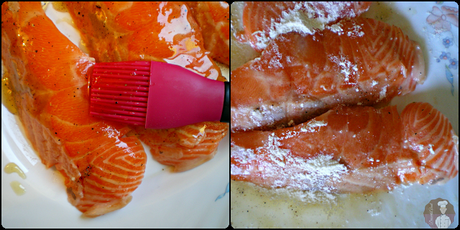 Salmón glaseado con salsa de lima: Elaboración