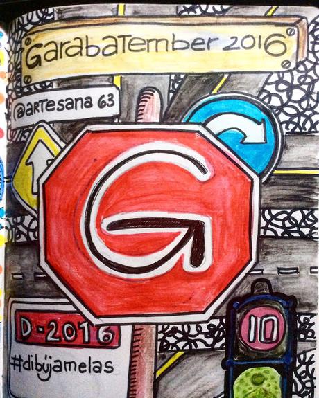 #garabatember2016 Día 10  #dibújamelas