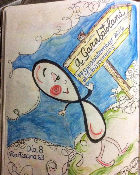 #garabatember2016 Día 8 #dibújamelas
