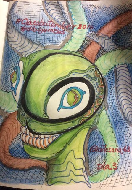 #garabatember2016 Día 3 #dibújamelas