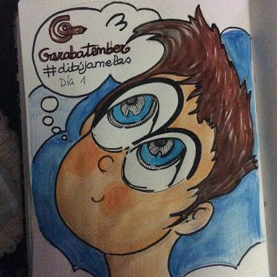 #Garabatember 2016   Día 1    #dibújamelas