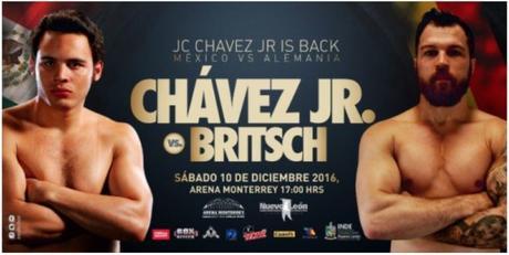 Julio César Chávez Jr. vs Dominik Britsch en Vivo – Sábado 10 de Diciembre del 2016