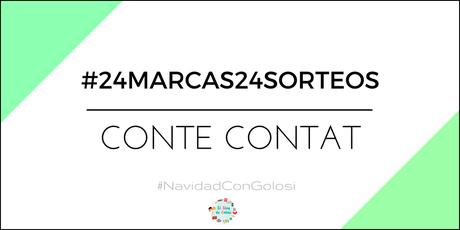 #24Marcas24Sorteos: Conte Contat