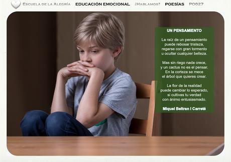 Educación Emocional en la Infancia. Colección Poesías 27 Educación Emocional en la Infancia. Colección Poesías 27