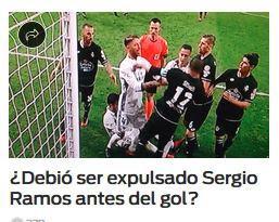 gol de Sergio Ramos contra el Deportivo